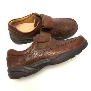 DR COMFORT Scott diabetic leather mens shoes 9210 size 12M brown comfort control